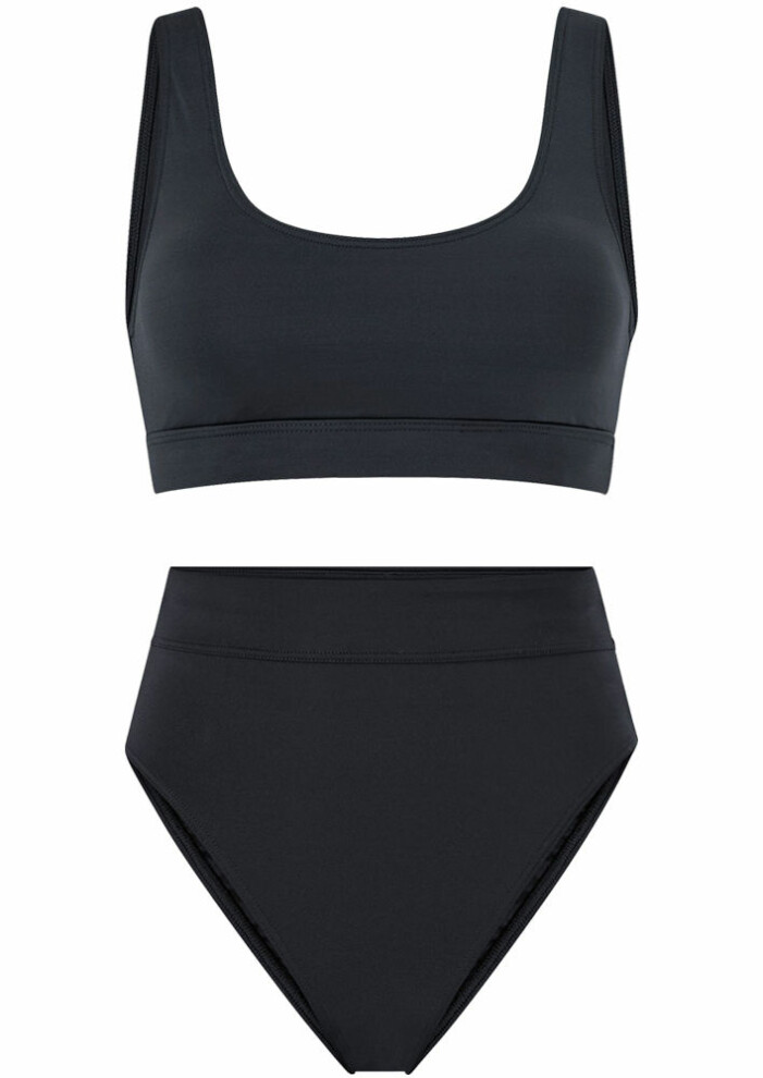 svart bikini