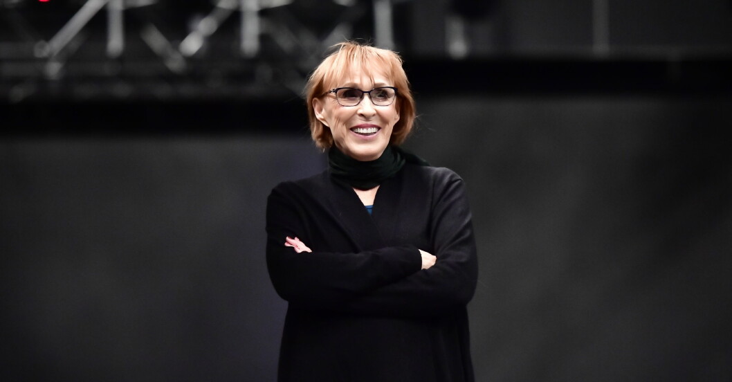 Eva Rydberg repeterar inför Melodifestivalen 2021 – och formen är på topp. Eva Rydberg repeterar inför Melodifestivalen 2021.