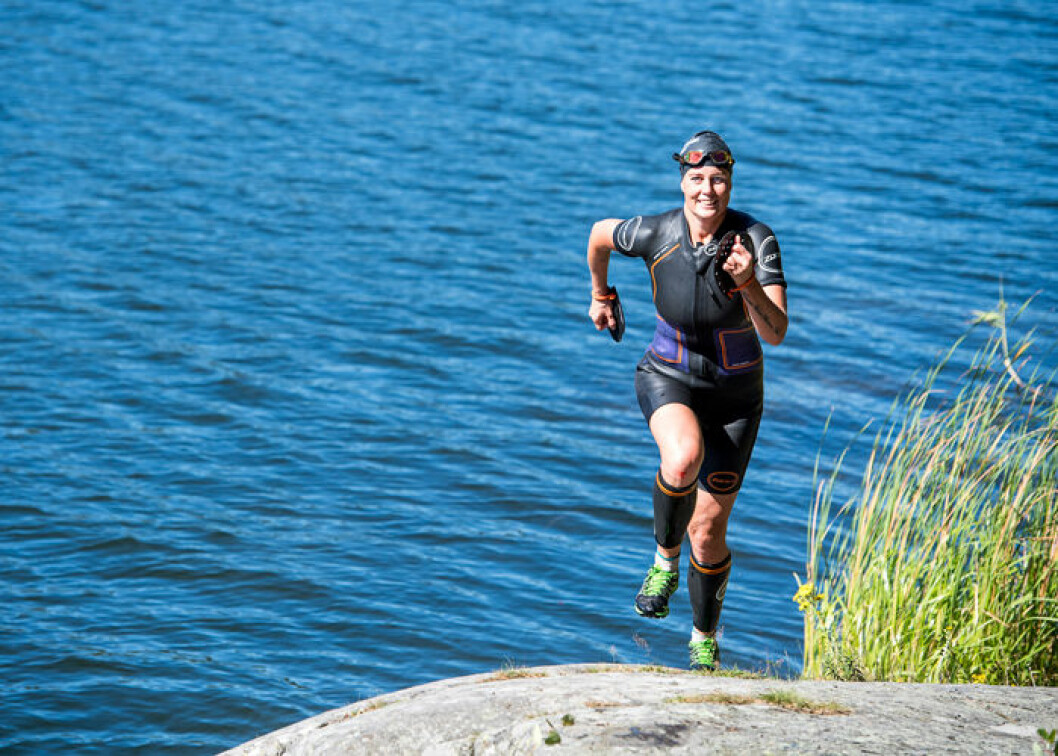 Nu sysslar Annelie mycket med swimrun, något hon även börjat tävla i.