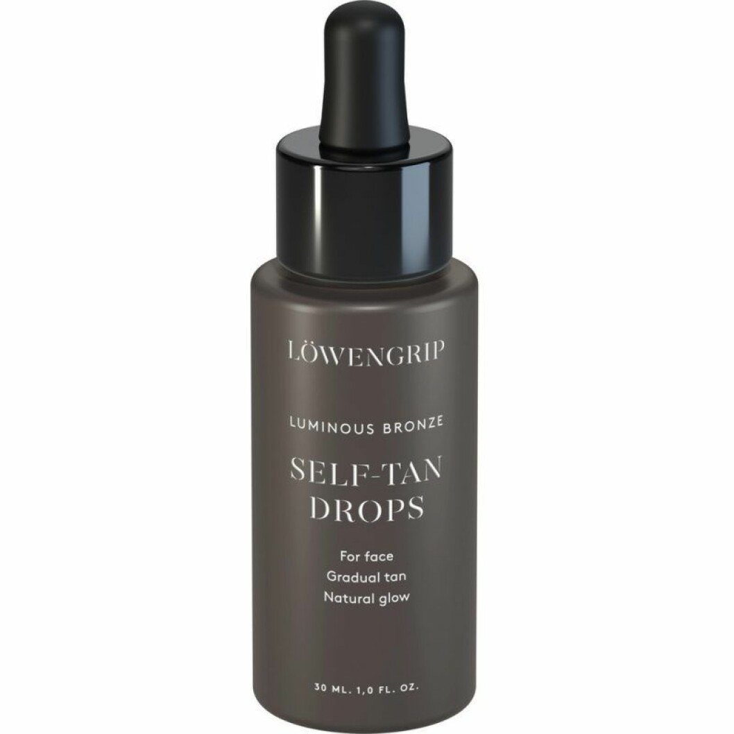 Self-tan drops, från Löwengrip. <a href="https://track.adtraction.com/t/t?a=1117786221&as=1213658115&t=2&tk=1&epi=boostabrannan&url=https://www.lyko.se/lowengrip/lowengrip-self-tanluminous-bronze--sel" target="_blank" rel="noopener">Här kan du köpa dem</a>. self tanning drops