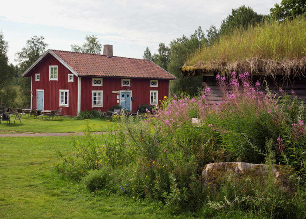 Stanna vid Tivedstorp när du vandrar signaturled Tiveden. Foto: Claes Herrlander Signaturled Tiveden.