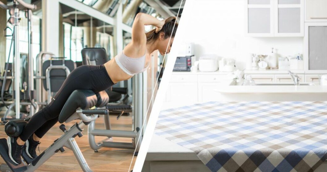Ersätt gymmet med prylar hemma