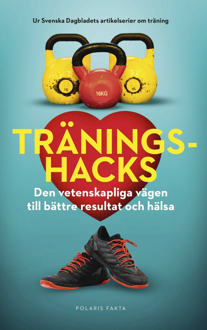 I Träningshacks Den vetenskapliga vägen till bättre resultat och hälsa, hittar du kom igång-tips och intervjuer med några av våra främsta forskare. En av dem är idrottspsykologen Karin Weman som pratar om motivation. Träningshacks