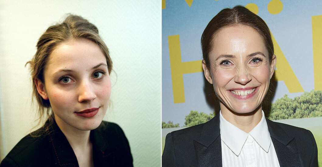Tuva Novotny, då och nu. Tuva Novotny då och nu