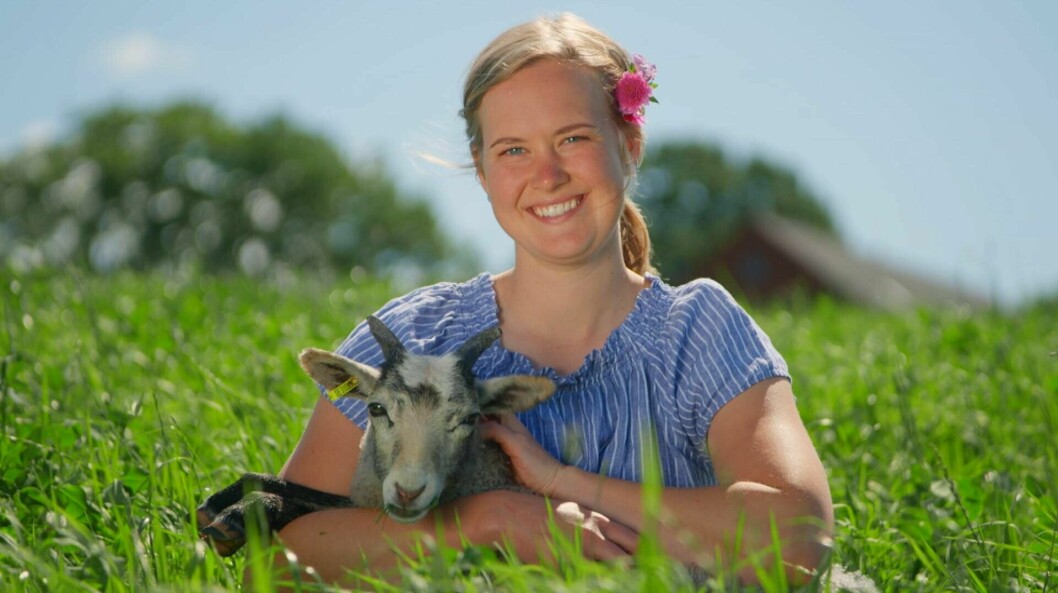 Bonden Elin Sanblom fick sin kärlekssaga tillsammans med brevskrivaren Christian. Bonden Elin Sanblom fick sin kärlekssaga tillsammans med brevskrivaren Christian.