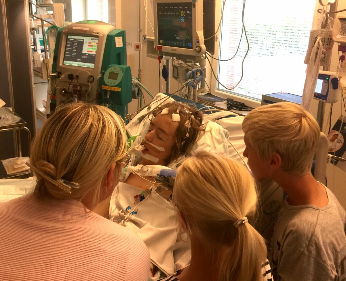 Leo Wågberg svävade mellan liv och död och familjen kastades mellan hopp och förtvivlan.