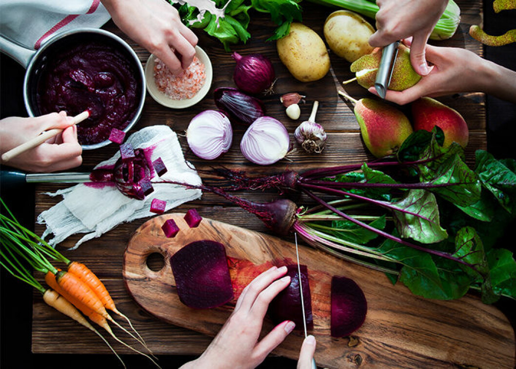 vegansk mat