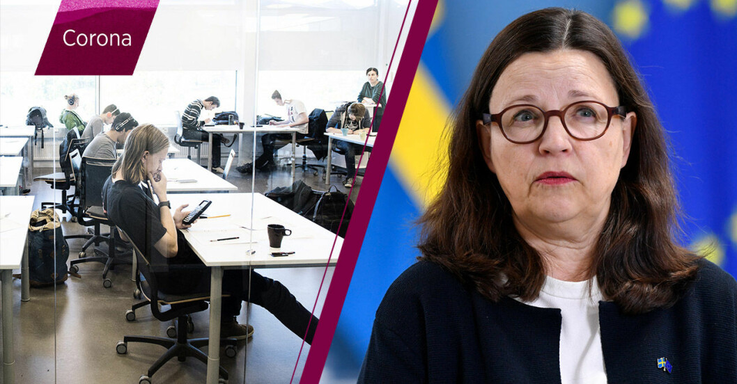Utbildningsminister Anna Ekström.