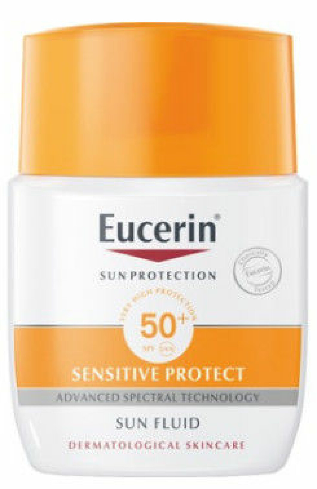 Solskydd från Eucerin för ansiktet.