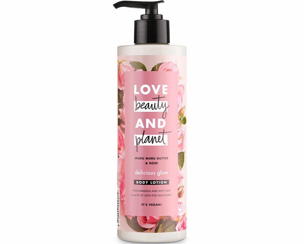 Vegansk bodylotion som ska ge glow