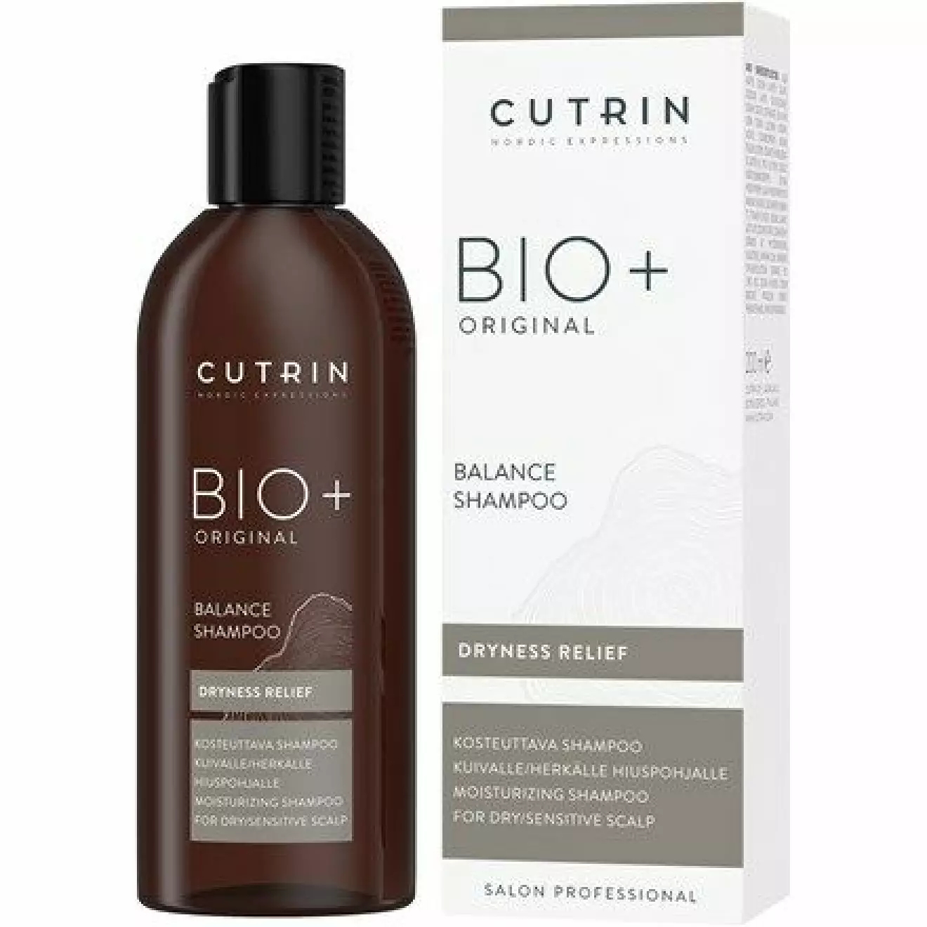 schampo för torr och känslig hårbotten från Cutrin BIO+