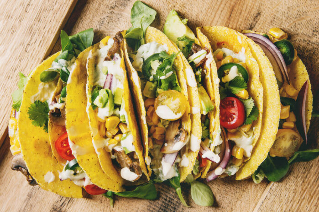 Testa att göra vegetariska tacos till fredagsmyset! Testa att göra vegetariska tacos till fredagsmyset!