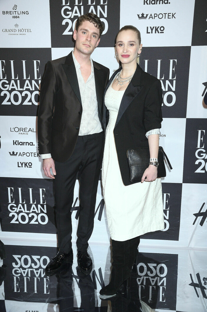 Vera med sambon Kiljan Ardal på ELLE-galan i fjol. Vera med sambon Kiljan Ardal på ELLE-galan i fjol