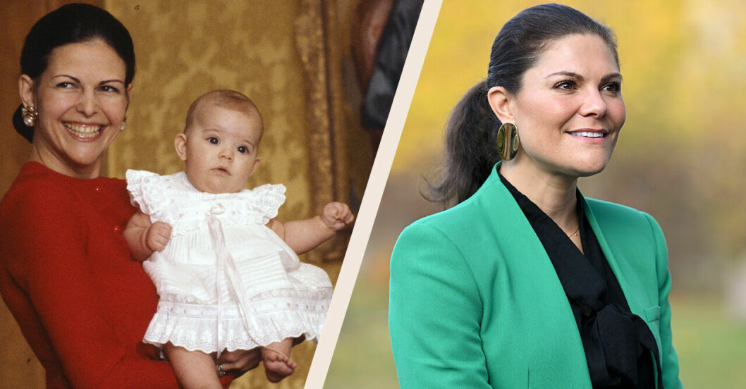Drottningen och kronprinsessan Victoria firar jul. kronprinsessan victoria