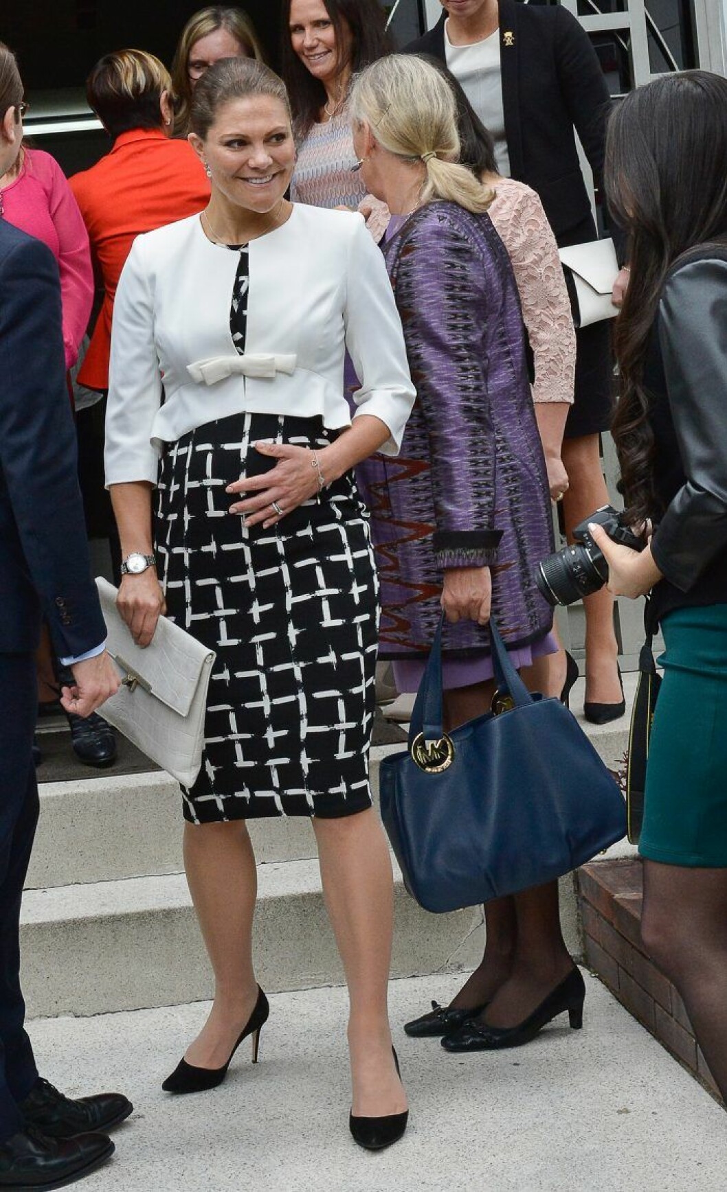 Kronprinsessan Victoria när hon väntade prins Oscar, år 2015. kronprinsessan victoria gravid med prins oscar 2015