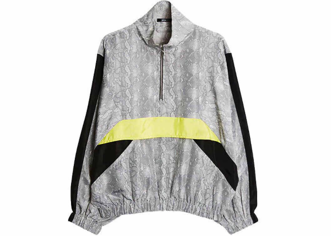 Vindjacka i oversize