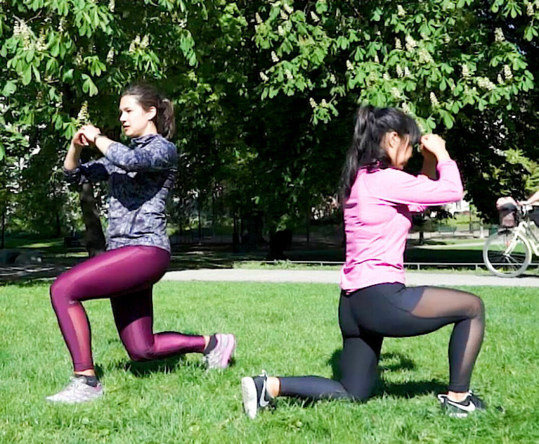 Walking lunges – enkelt och effektivt HIIT-pass för hela kroppen
