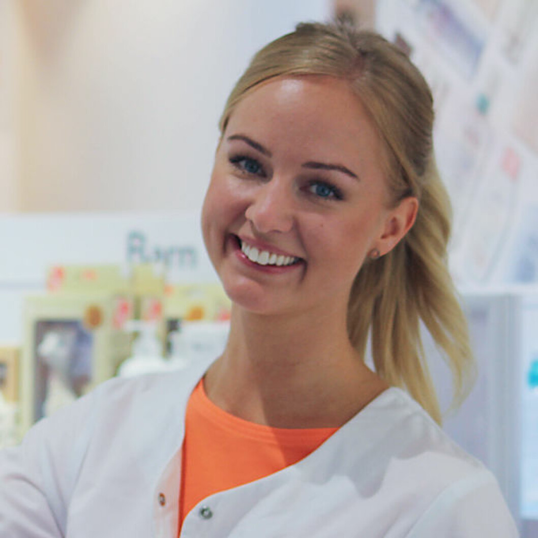 Ynette Gustavsson, farmaceut på Kronans Apotek.