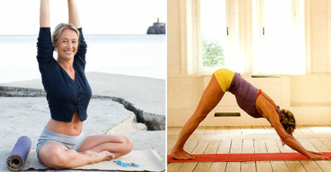 Karin Björkegren Jones rekommenderar yoga mot rynkor, vallningar och sömnproblem.