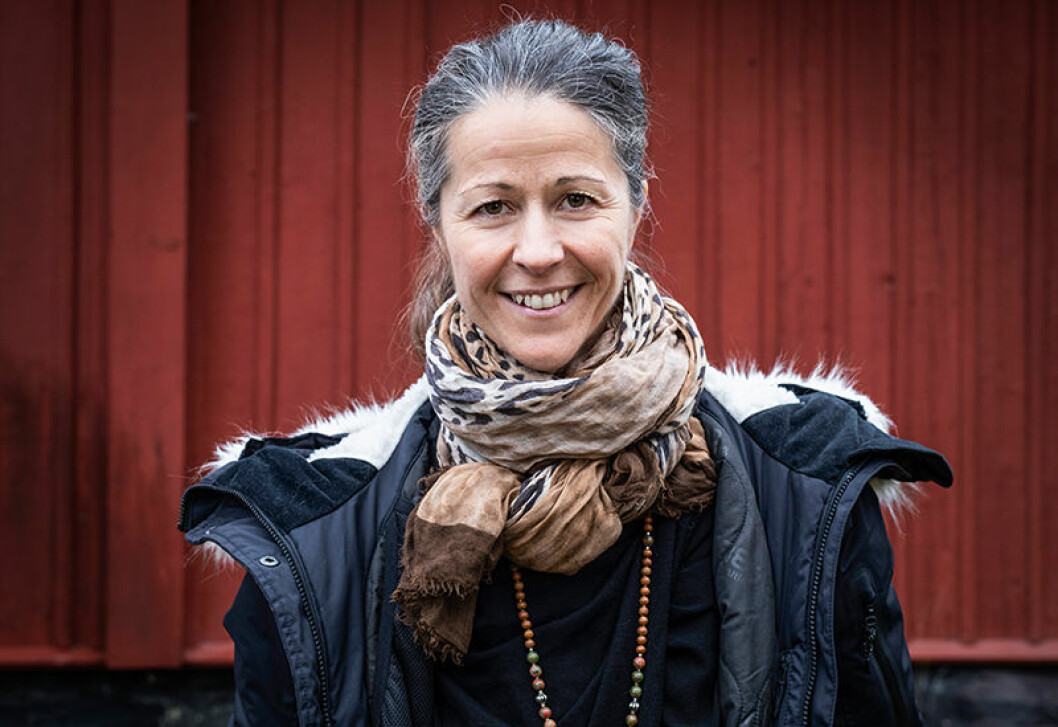 Foto: Ulrika Widmark Angelica är yogacoach i Bästa träningen