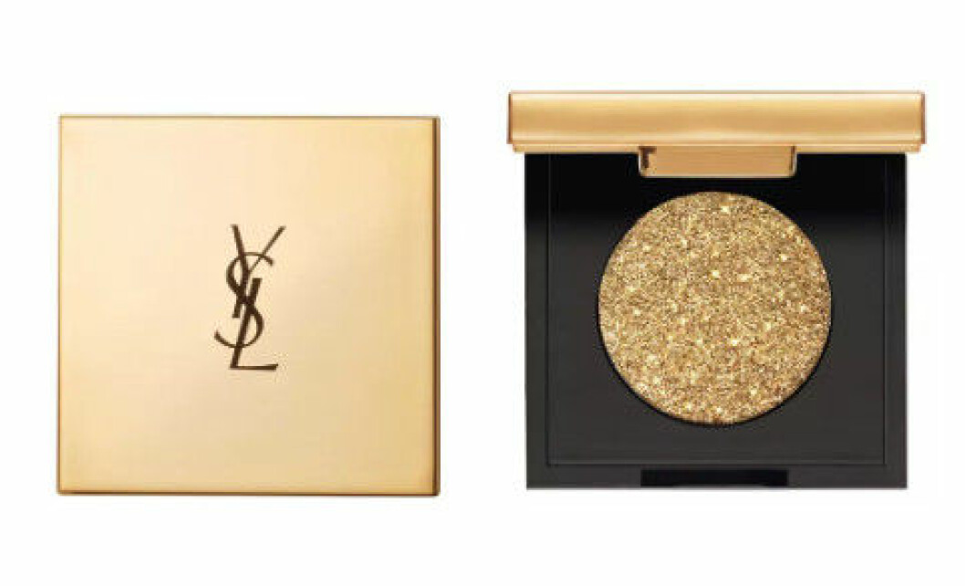 Fint guldglittrig ögonskugga Yves Saint Laurent Sequin Crush